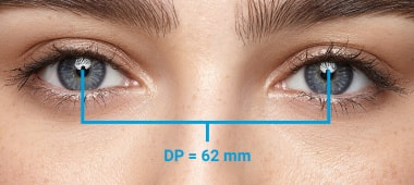 Qu'est-ce que l'écart pupillaire (DP) ?