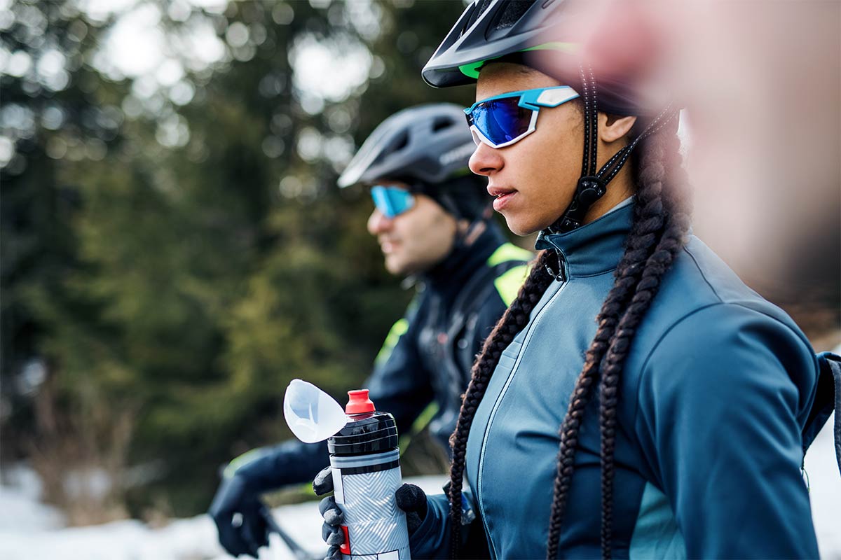 Lunettes de soleil pour cyclistes 