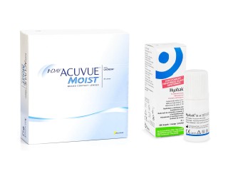 1-DAY Acuvue Moist (90 lenzen) + Hyabak 0.15% gtt. 10 ml