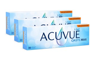Acuvue Oasys Max 1-Day for Astigmatism (90 lentilles)