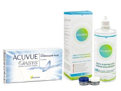 Acuvue Oasys (6 lenzen) + Solunate Multi-Purpose 400 ml met lenzendoosje