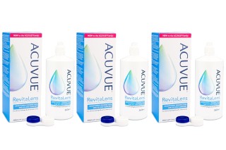 Acuvue RevitaLens 3 x 360 ml avec étuis