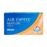 Air Optix Night & Day Aqua (6 lenzen) + Solunate Multi-Purpose 400 ml met lenzendoosje 39482