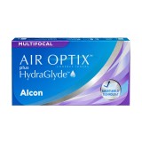 Air Optix Plus Hydraglyde Multifocal (3 lentilles) + Oxynate Peroxide 380 ml avec étui 39463