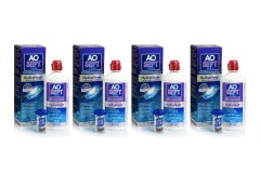 AOSEPT PLUS with Hydraglyde 4 x 360 ml met lenzendoosjes