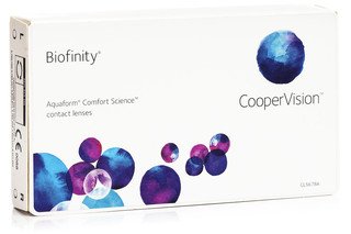 Biofinity CooperVision (3 lentilles)