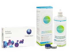 Biofinity Multifocal (6 lenzen) + Solunate Multi-Purpose 400 ml met lenzendoosje