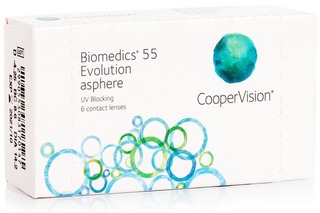 Biomedics 55 Evolution CooperVision (6 lentilles)