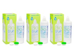 Biotrue Multi-Purpose 3 x 300 ml avec étuis