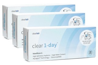 Clear 1-day (90 lentilles)