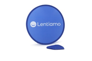 Opvouwbare frisbee met zakje Lentiamo (bonus)
