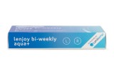 Lenjoy Bi-weekly Aqua+ (12 lenzen) + Oxynate Peroxide 380 ml met lenzendoosje 27787