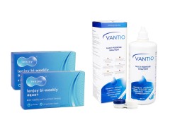 Lenjoy Bi-weekly Aqua+ (12 lentilles) + Vantio Multi-Purpose 360 ml avec étui