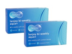 Lenjoy Bi-weekly Aqua+ (12 lentilles)