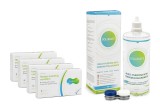Lenjoy Monthly Comfort (12 lenzen) + Solunate Multi-Purpose 400 ml met lenzendoosje 27816