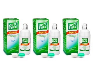 OPTI-FREE Express 3 x 355 ml met lenzendoosjes