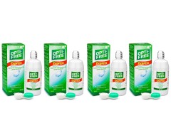 OPTI-FREE Express 4 x 355 ml avec étuis