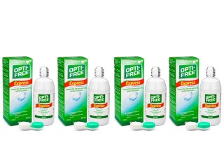 OPTI-FREE Express 4 x 355 ml met lenzendoosjes