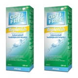 OPTI-FREE RepleniSH 2 x 300 ml avec étuis 9545
