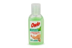 Owio 50 ml - gel désinfectant pour mains