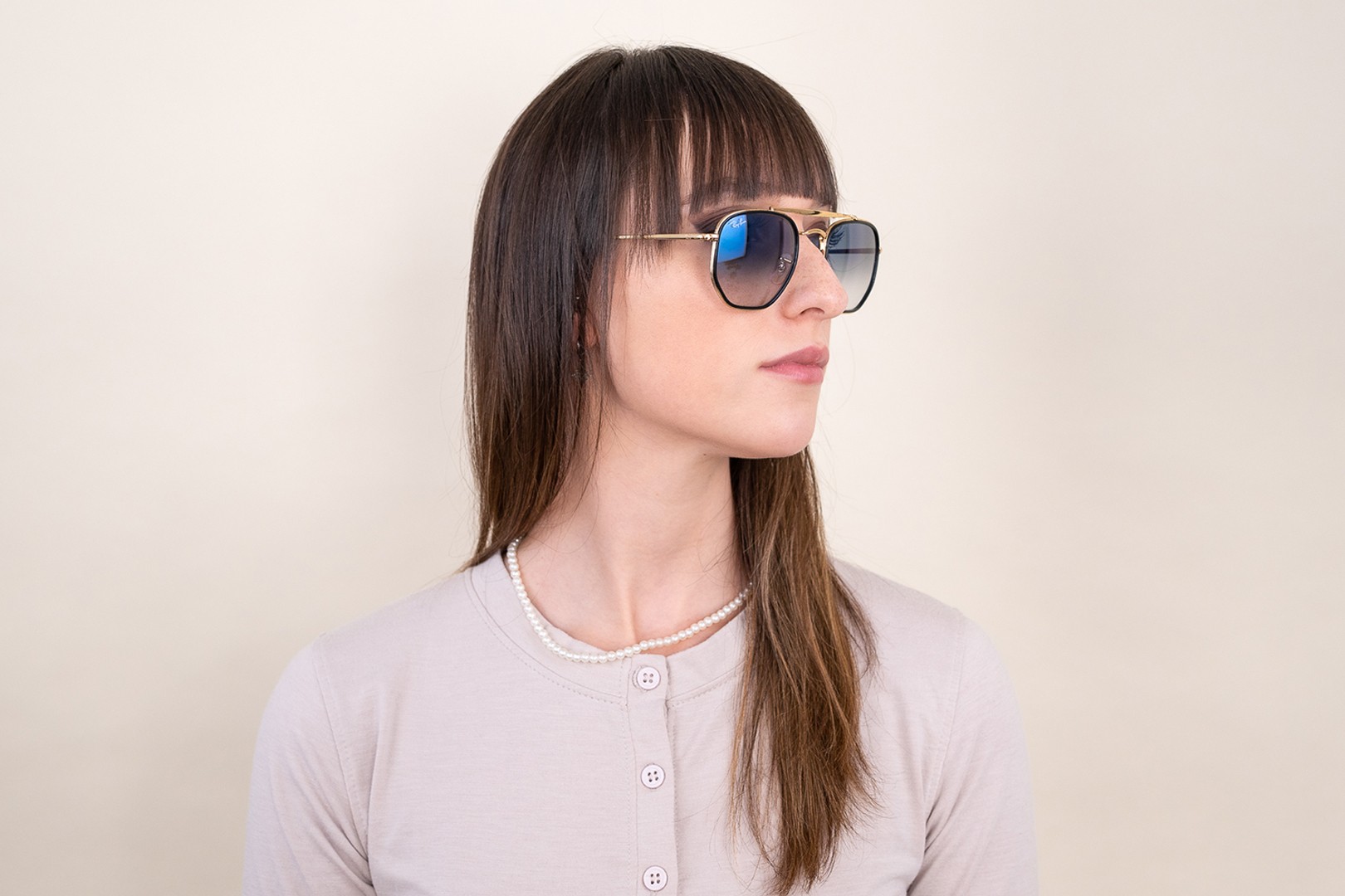 Ray Ban The Marshal II RB3648M 91673F 52 Lunettes de soleil Lentiamo