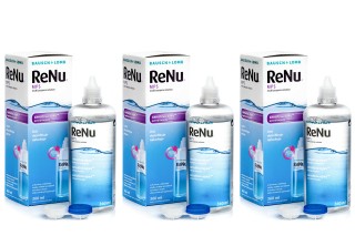 ReNu MPS Sensitive Eyes 3 x 360 ml avec étuis