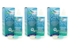 SOLOCARE AQUA 3 x 360 ml met lenzendoosjes