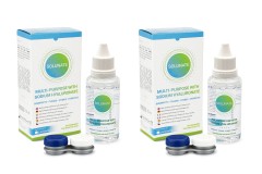 Solunate Multi-Purpose 2 x 50 ml met lenzendoosjes - reisverpakking