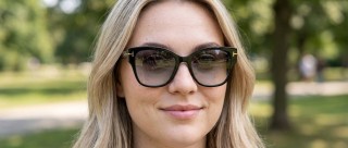 Tom Ford Elsa FT1108 01C 55 Gegenereerde afbeelding