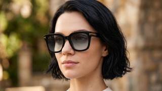 Tom Ford Leigh FT1115 01B 52 Gegenereerde afbeelding
